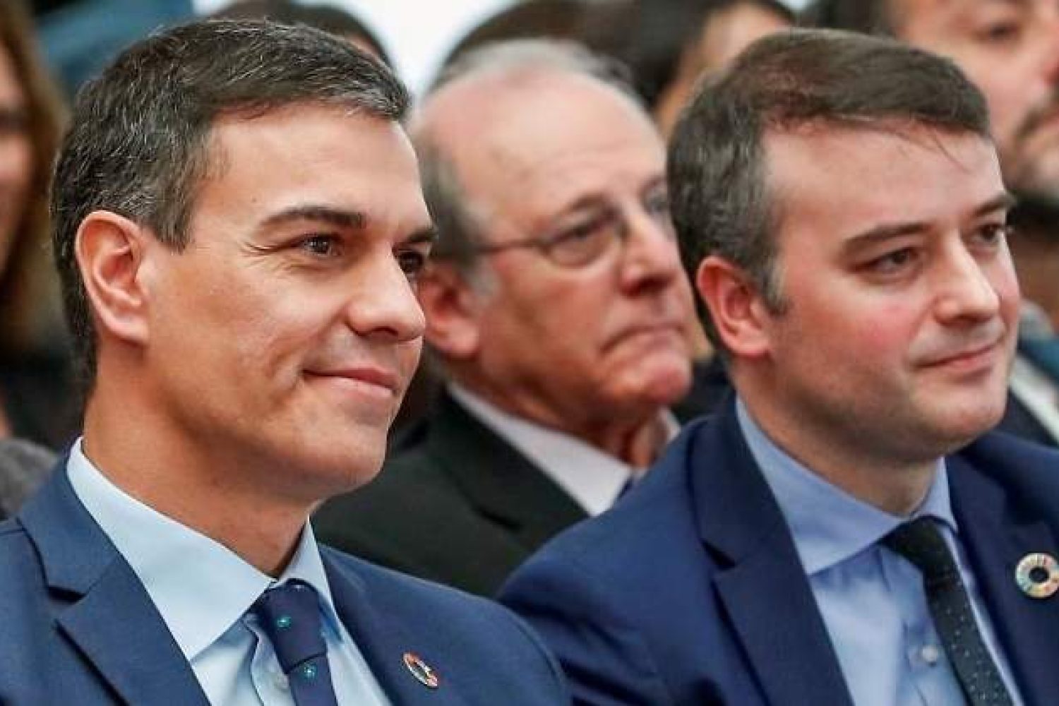 Pedro Sánchez e Iván Redondo.