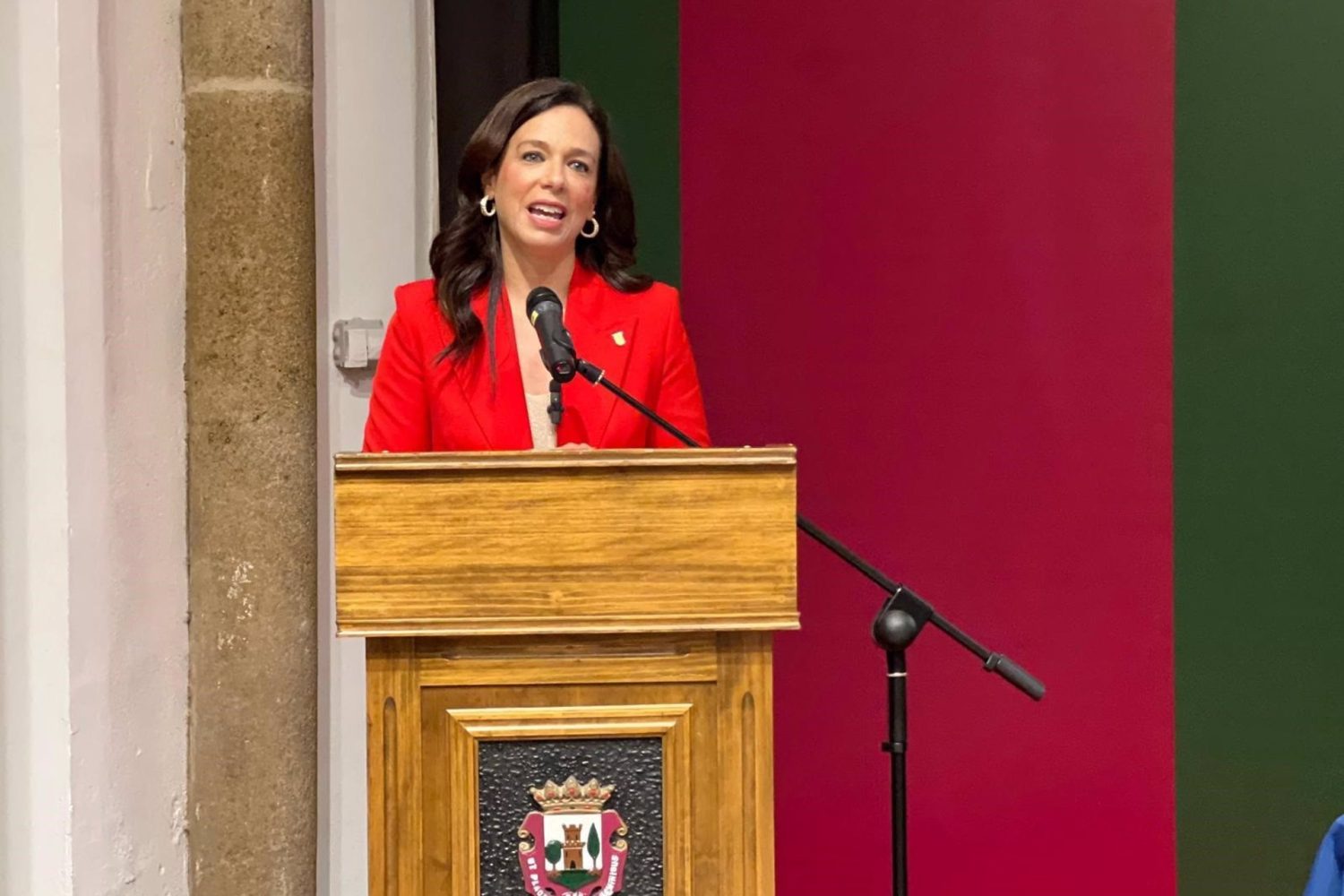 La consejera de Salud, Sara García Espada