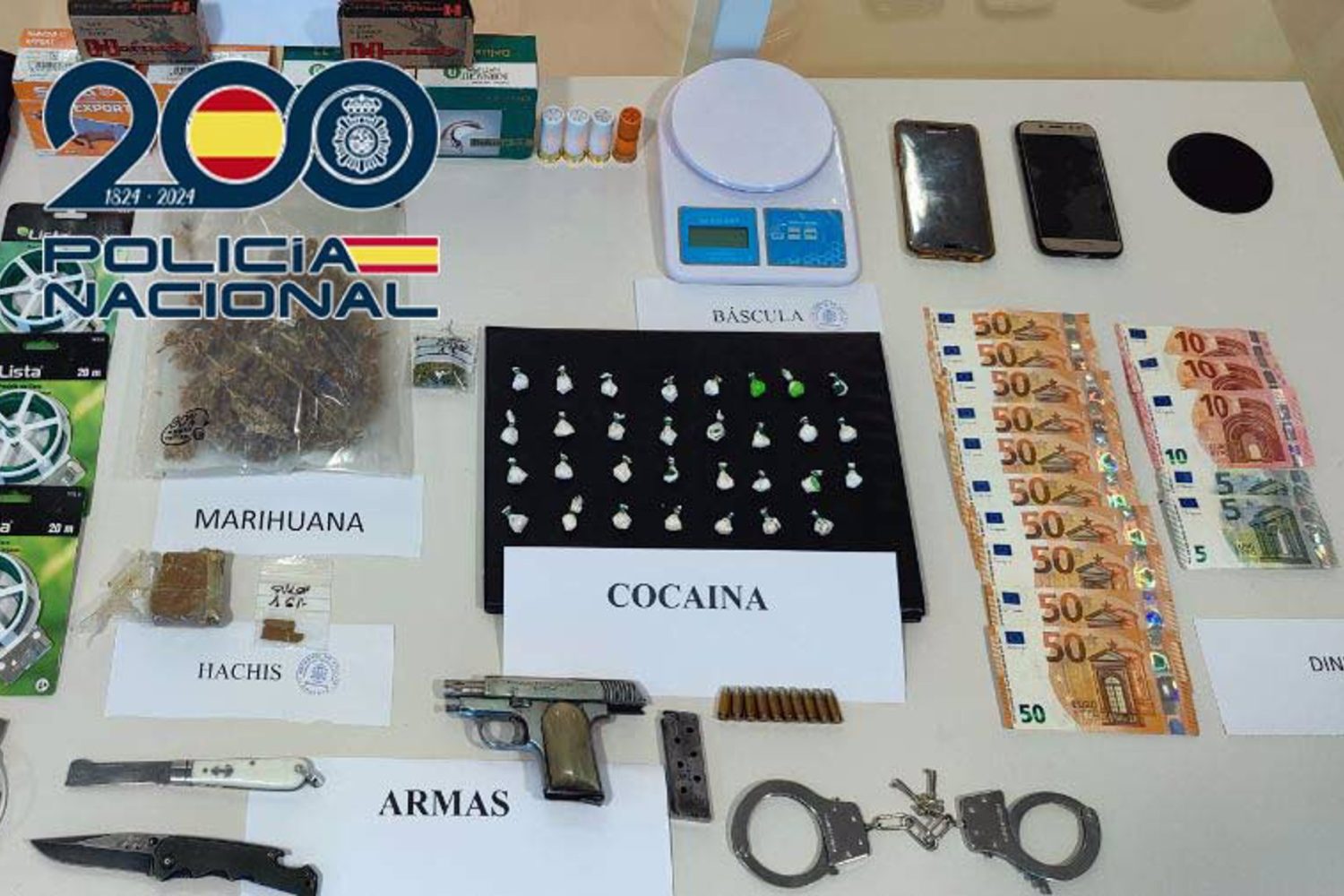 Sucesos.- Ingresa en prisión un hombre detenido por un punto de venta de droga "muy activo" en el centro de Cáceres