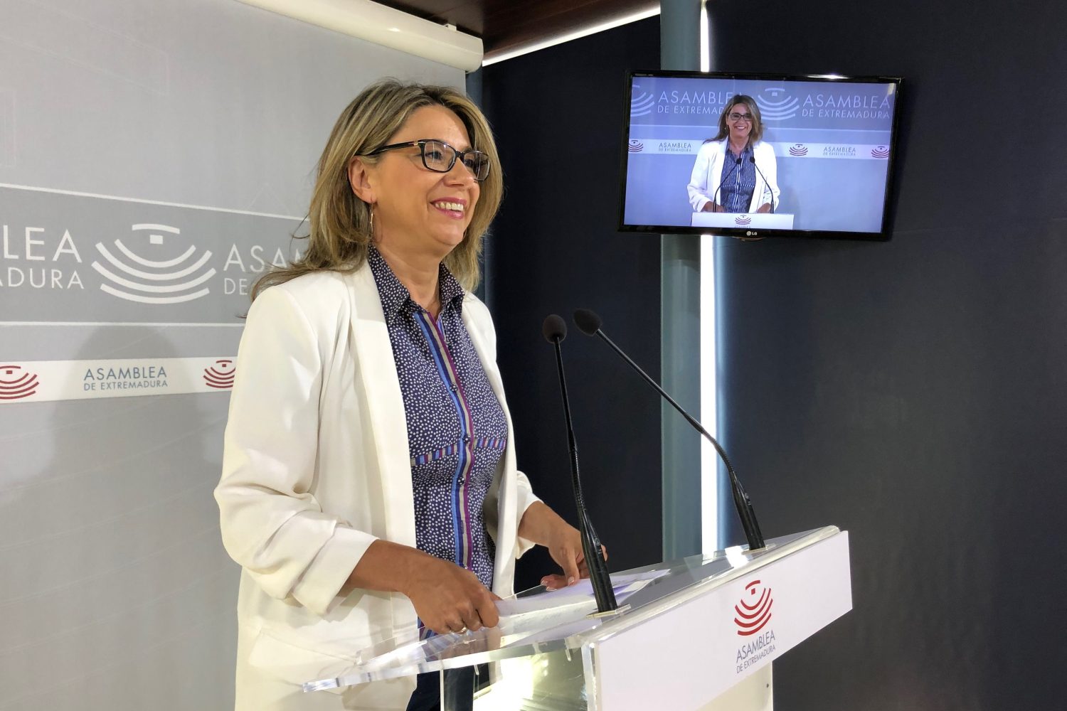 Cristina Teniente. Portavoz del partido Popular.