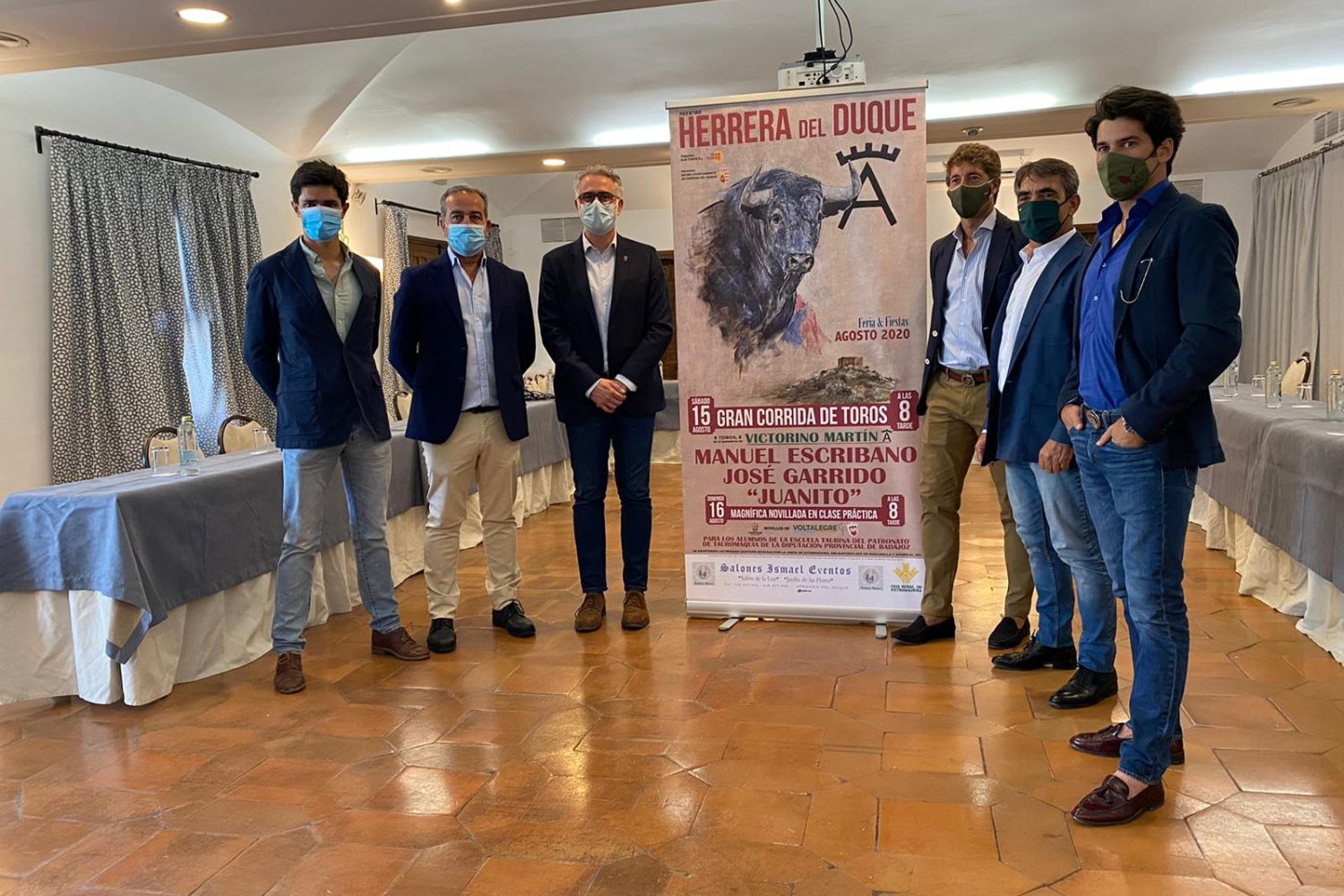 Acto de presentación de la Feria taurina de Herrera del Duque.