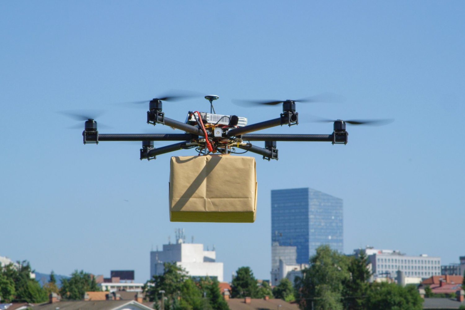 transporte con drones