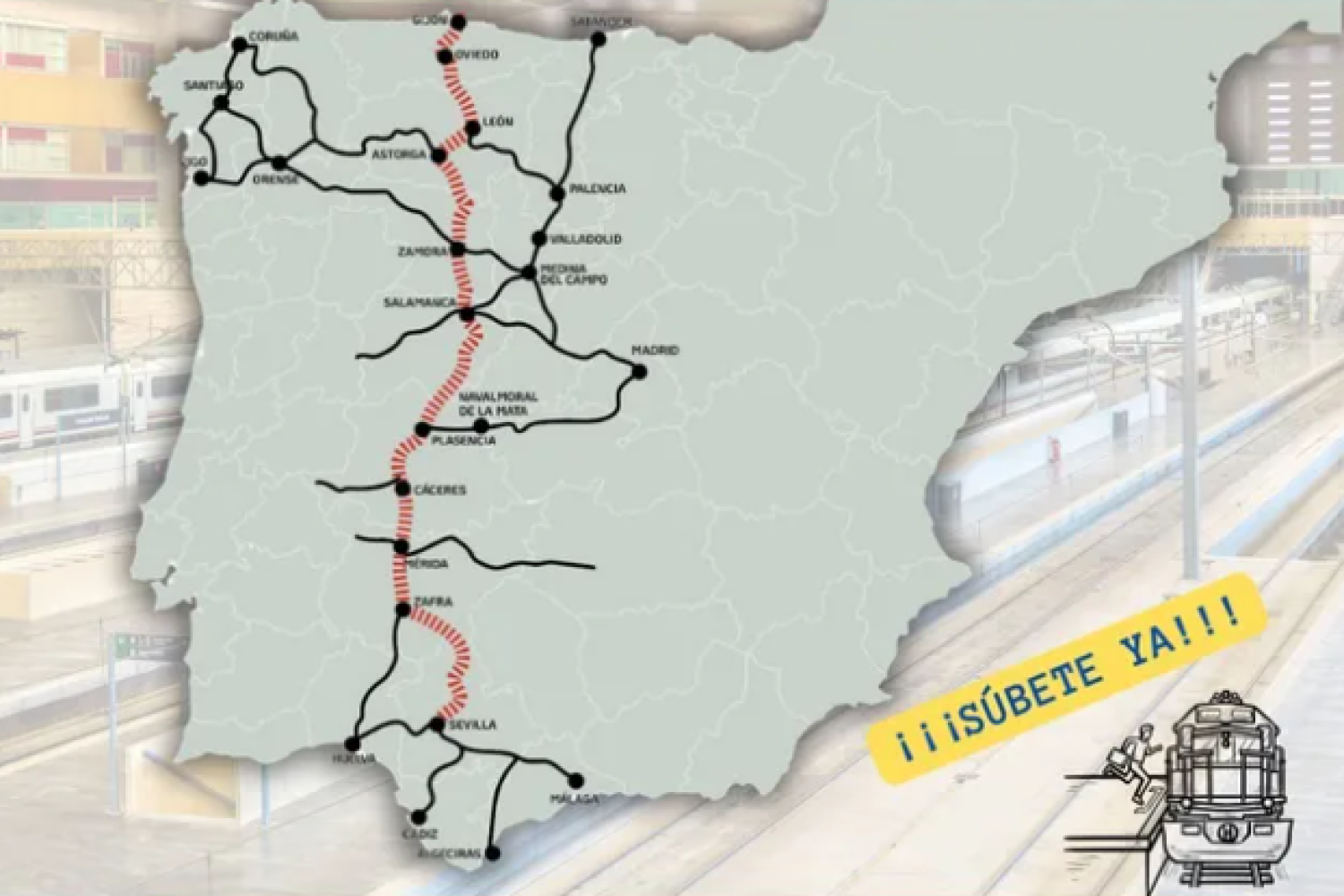 tren ruta de la plata