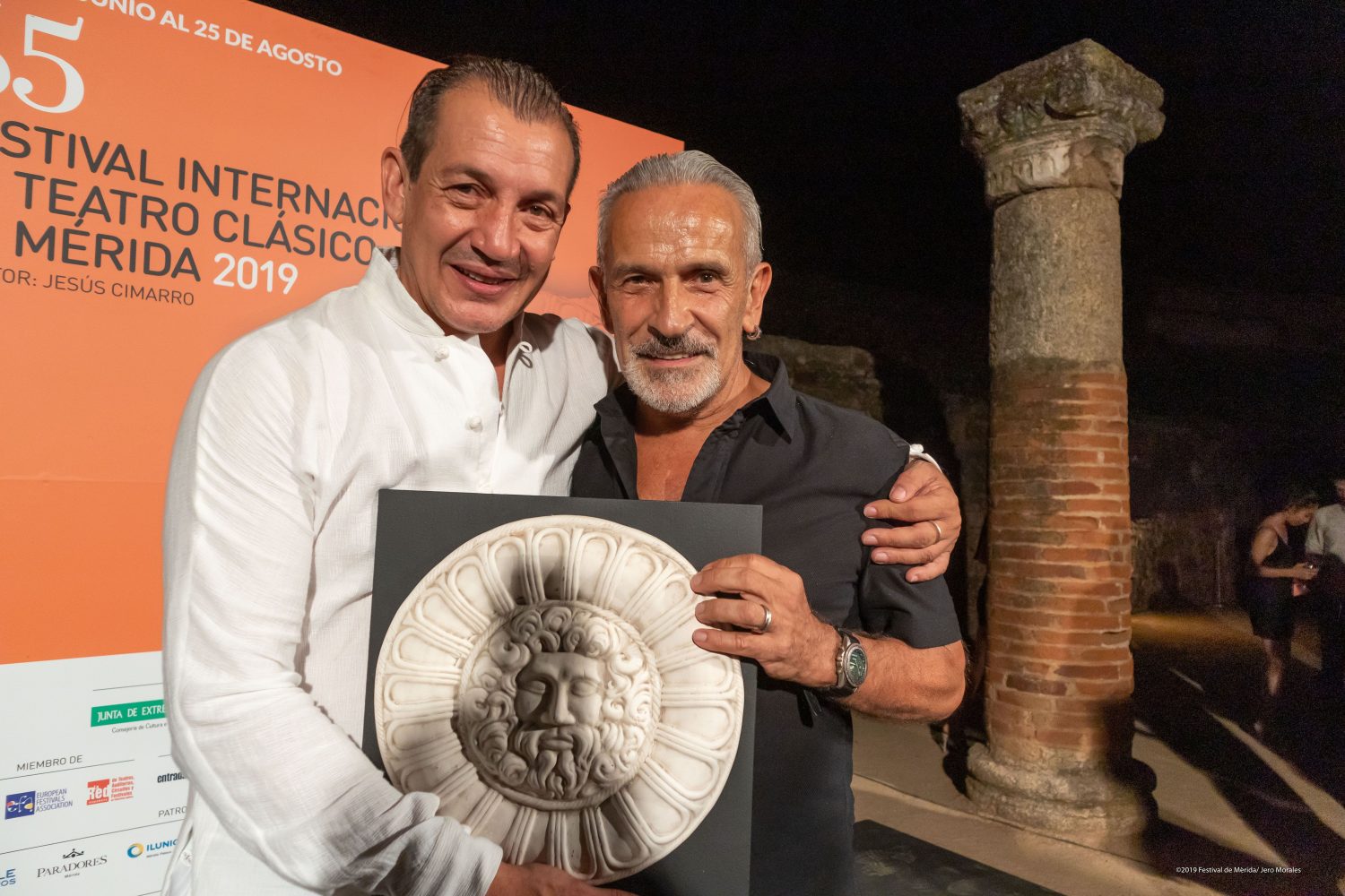 Víctor Ullate con Eduardo Lao.