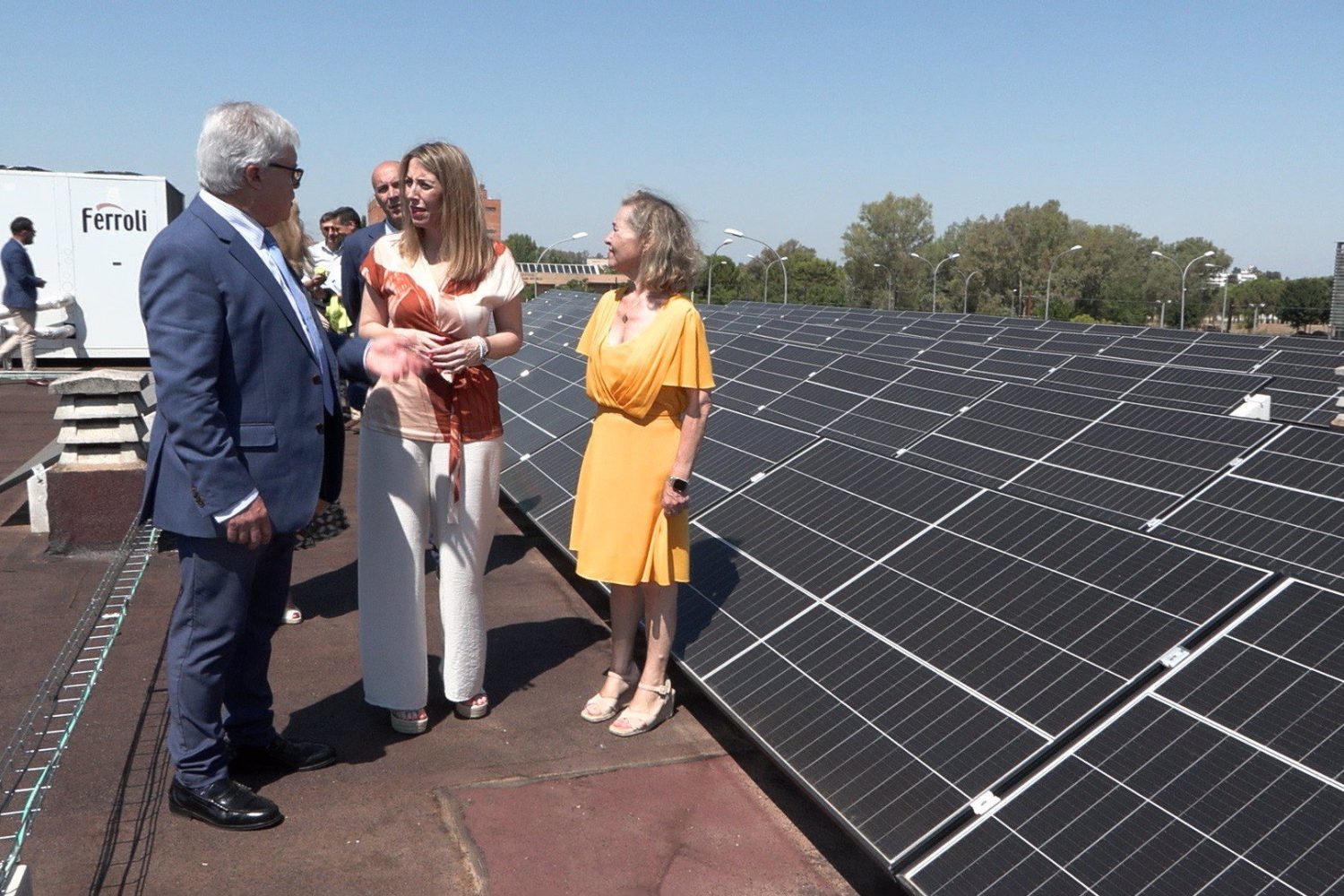 Inauguración de la planta solar fotovoltaica de la UEx