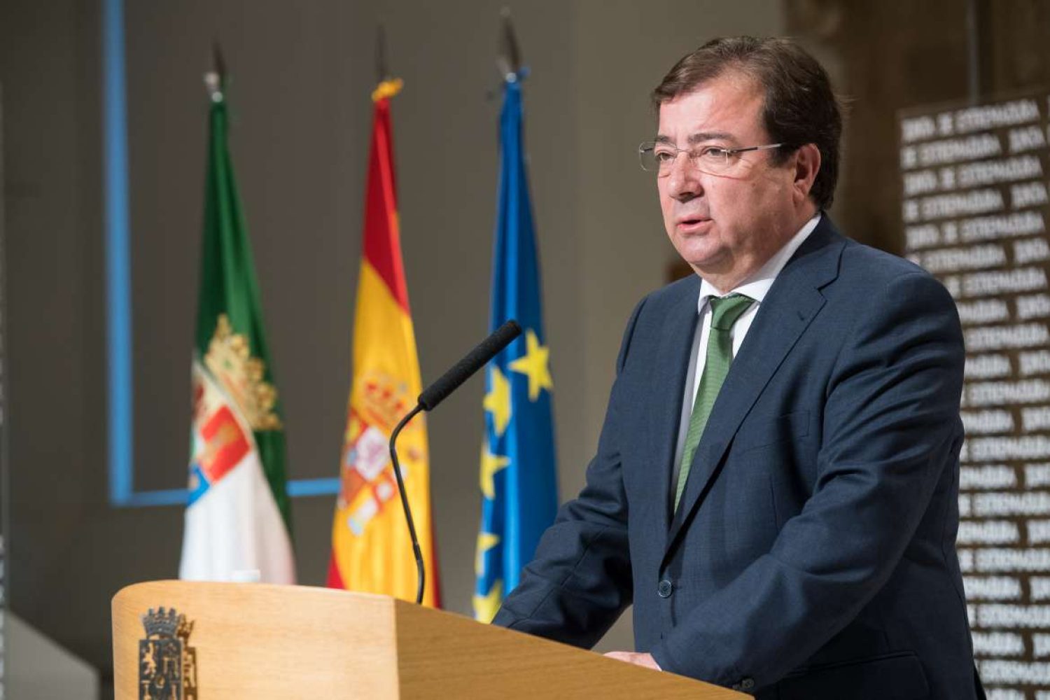 Fernández Vara, este lunes 1 de abril.