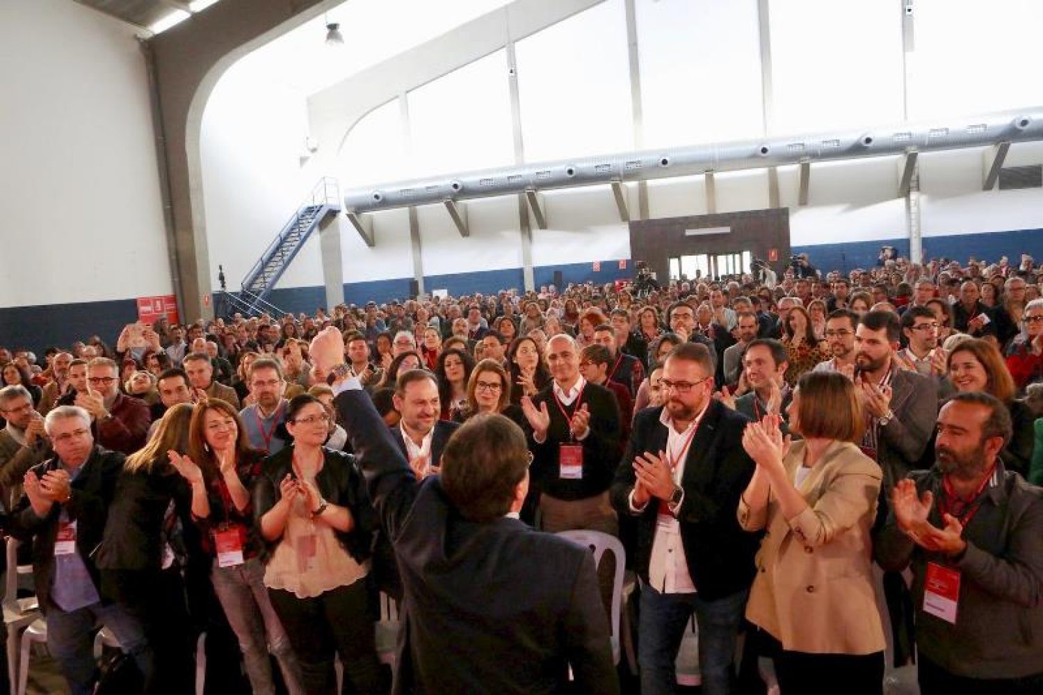 Imagen de la Conferencia Autonómica del PSOE en Mérida.