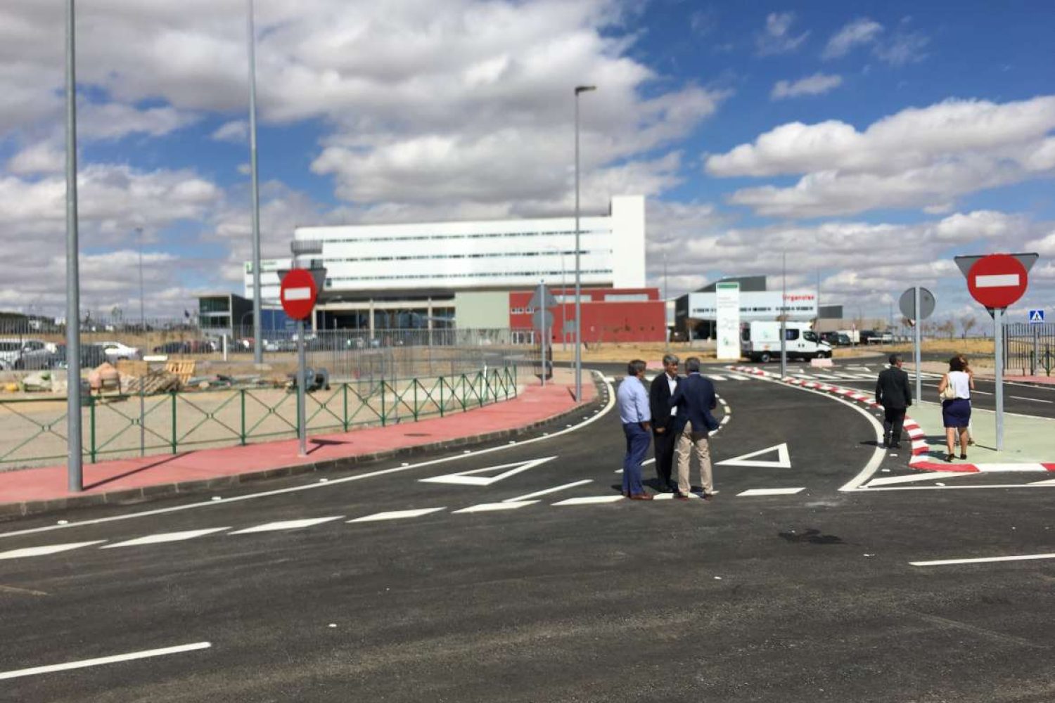 vial acceso hospital universitario de caceres